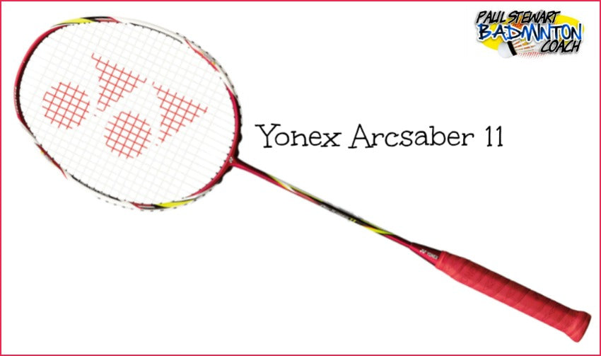 YONEX ArcSaber 11 Red and Yellow Badminton Racket-Pre Owned