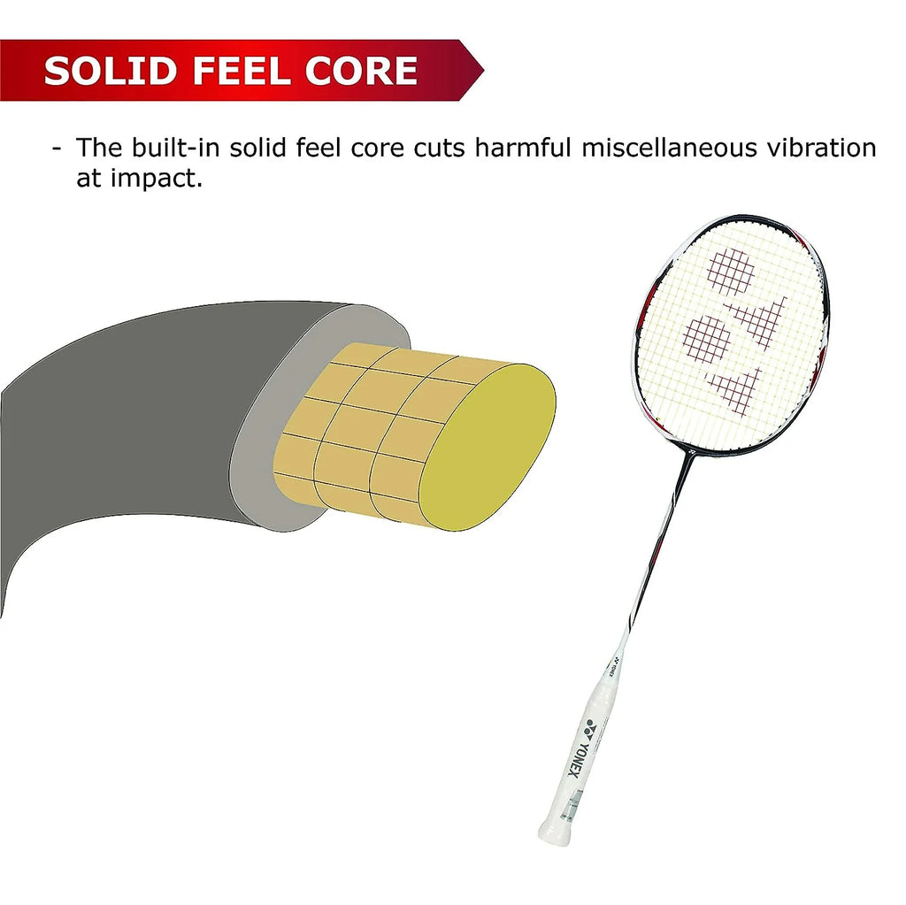 YONEX Duora Z Strike strung Badminton Racket-Pre Owned